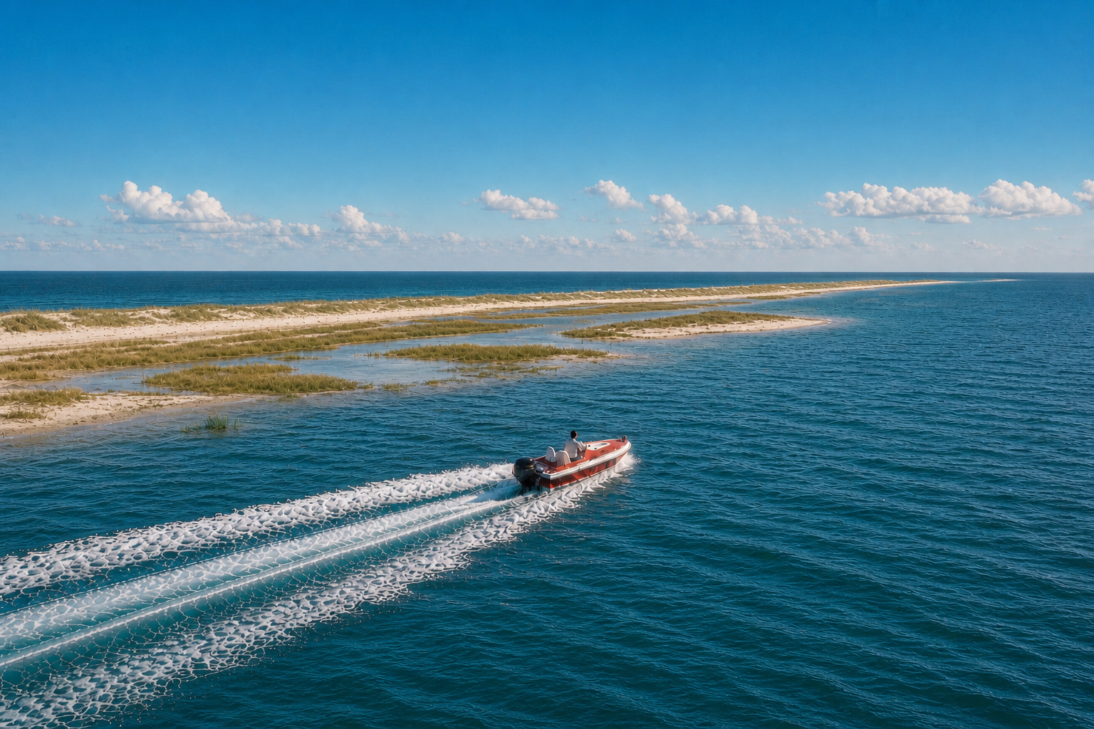 North Carolina Island Landscape